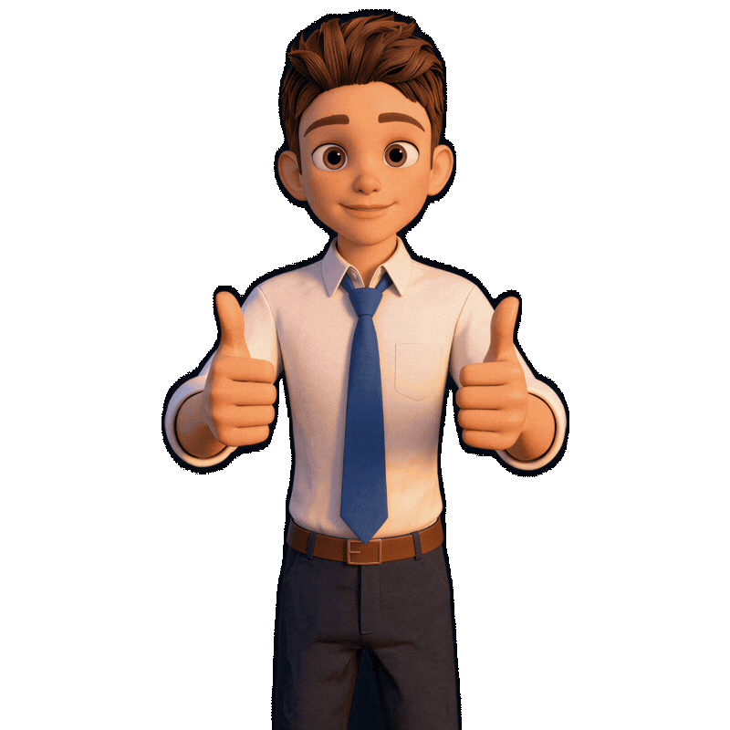 Isidore celebrating your communication score